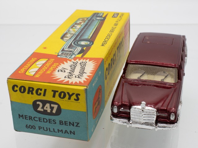 ミニカーショップ ケンボックス CORGI TOYS☆247☆メルセデス