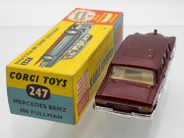 ミニカーショップ ケンボックス CORGI TOYS☆247☆メルセデス