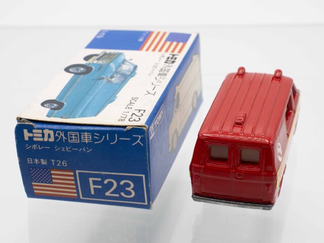 ミニカーショップ ケンボックス トミカ 青箱☆F23☆シボレー