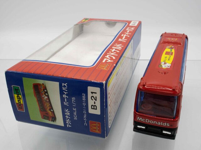 ミニカーショップ ケンボックス ダイヤペット☆B-21☆マクドナルド