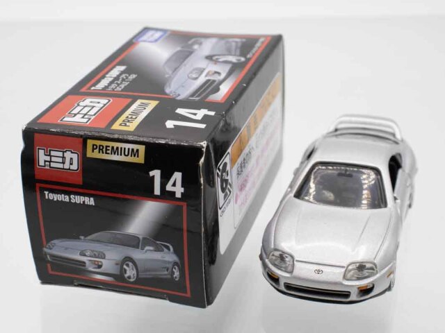 ミニカーショップ ケンボックス トミカプレミアム☆14☆トヨタスープラ