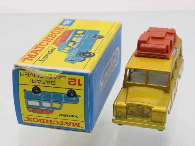 ミニカーショップ ケンボックス マッチボックス☆12☆ランドローバー