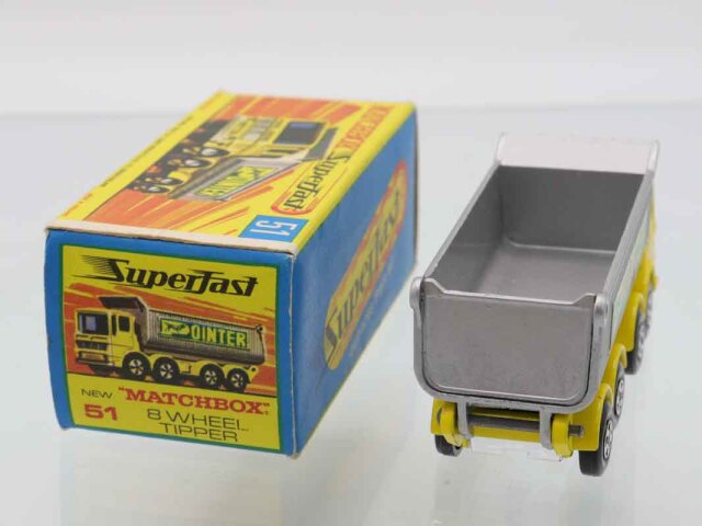 ミニカー　マッチボックス　8ホイールティッパー ミニカーショップ ケンボックス マッチボックス☆51☆8 WHEEL