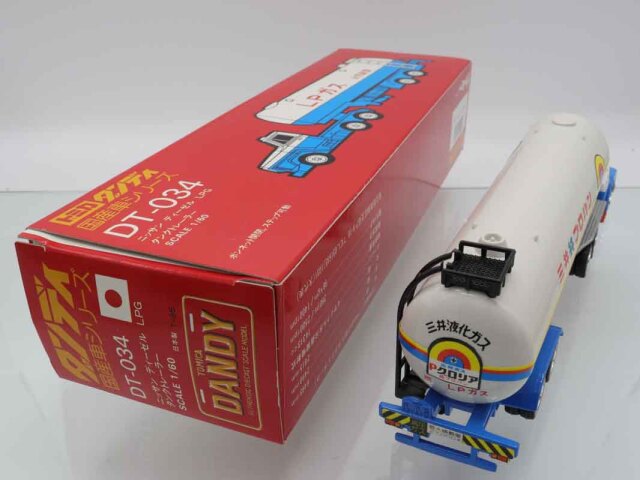 トミカ ダンディー ニッサン ディーゼル 034 LPG タンクトレーラー ミニカーショップグローバル - 1/60 トミカダンディ DT-034