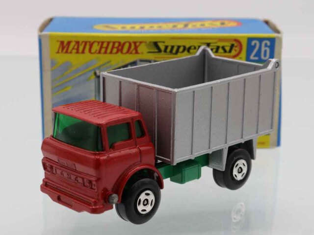 ミニカーショップ ケンボックス マッチボックス☆26☆GMCTIPPER TRUCK 