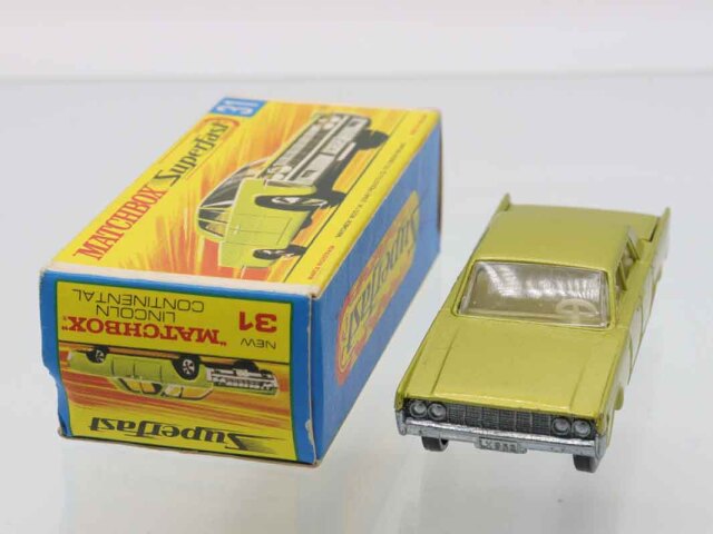 ミニカーショップ ケンボックス マッチボックス☆31☆LINCOLN