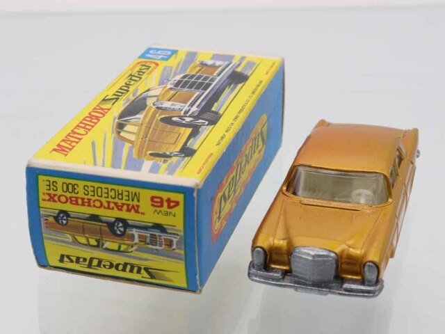ミニカーショップ ケンボックス マッチボックス☆46☆メルセデス300 SE