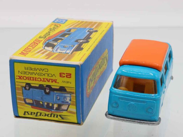 ミニカー　マッチボックス　23 フォルクスワーゲン・キャンパー ミニカーショップ ケンボックス マッチボックス☆23☆フォルクスワーゲ
