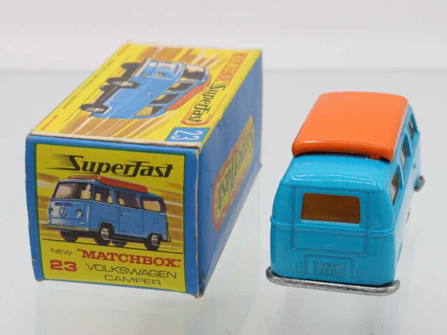 ミニカー　マッチボックス　23 フォルクスワーゲン・キャンパー ミニカーショップ ケンボックス マッチボックス☆23