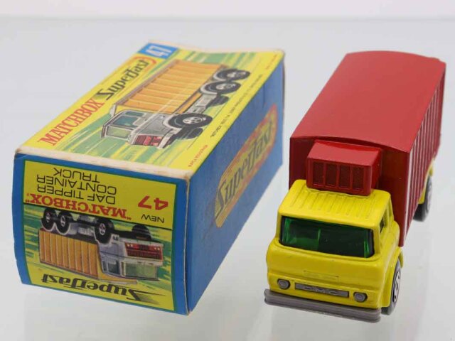 ミニカーショップ ケンボックス マッチボックス☆47☆DAF TIPPER