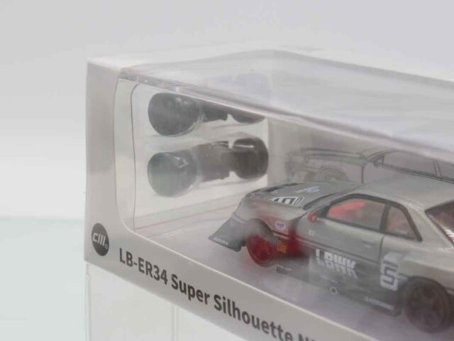 ミニカーショップ ケンボックス 1/64スケール☆CM64-ER34-04☆日産
