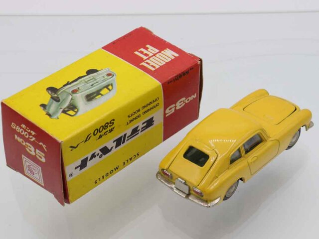 モデルペットホンダs800 ミニカーショップ ケンボックス モデル