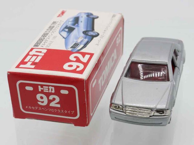 ミニカーショップ ケンボックス トミカ 赤箱☆92☆メルセデスベンツC