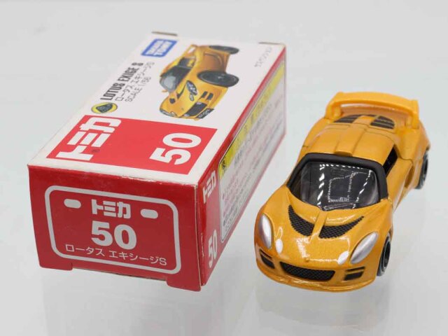 ミニカーショップ ケンボックス トミカ 赤箱☆50☆ロータスエキシージS
