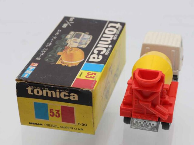 【未使用品】黒箱トミカ 50 ニッサンディーゼル ミキサー車　希少品！ 未使用品】黒箱トミカ 50 ニッサンディーゼル ミキサー車 希少品