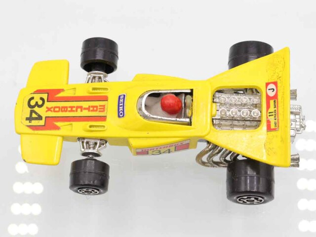 ミニカーショップ ケンボックス マッチボックス☆K-34☆F1(黄)#34