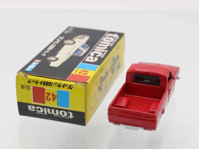 トミカ黒箱42ダットサン1300トラック日本製 ミニカーショップ ケンボックス トミカ 黒箱☆42☆ダットサン1300