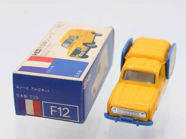 ミニカーショップ ケンボックス トミカ 青箱☆F12☆ルノー4