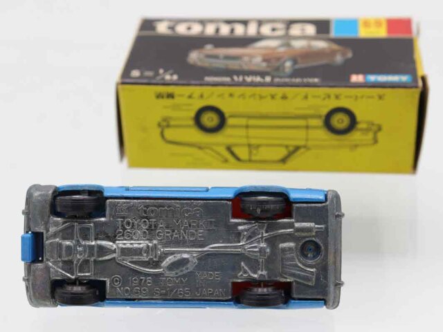 トミカ マークⅡグランデ　黒箱　日本製 ミニカーショップ ケンボックス トミカ 黒箱☆69☆トヨタマーク