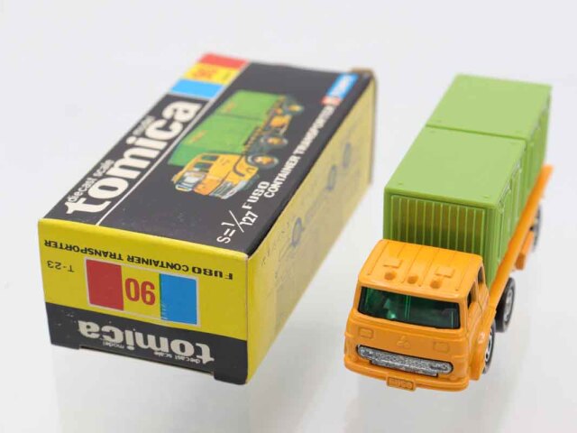 【希少‼︎】トミカ　NO.7ふそう　コンテナ運搬車　日本製　スーパーギフト　箱付 2025年最新】トミカ ふそう コンテナ運搬車の人気アイテム