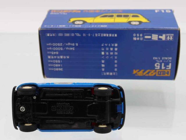 ミニカーショップ ケンボックス ダンディ☆F15☆ルノー4TL(青/白) ※箱