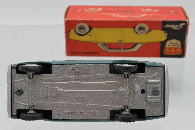 ミニカーショップ ケンボックス Tekno☆826☆フォードTAUNUS 17M (青緑