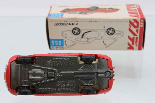 ミニカーショップ ケンボックス ダンディ☆055☆トヨタ2000GT(赤) ※箱