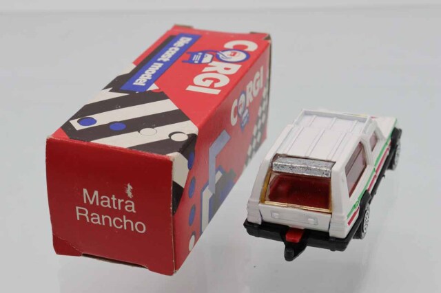 ミニカーショップ ケンボックス CORGIMATRARANCHO (白) ※コーギーJr