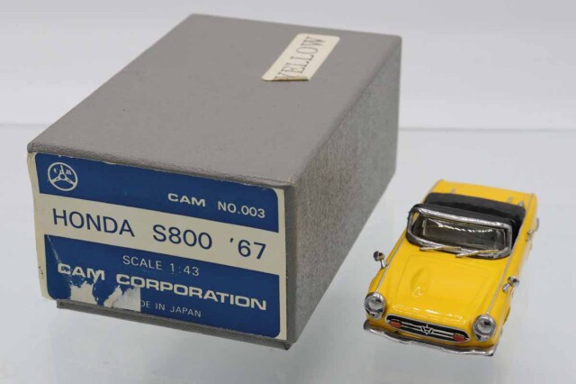 ミニカーショップ ケンボックス 1/43スケール☆No.003☆ホンダS800 '67