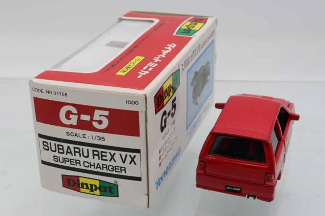 ミニカーショップ ケンボックス ダイヤペット☆G-5☆スバルレックス VX