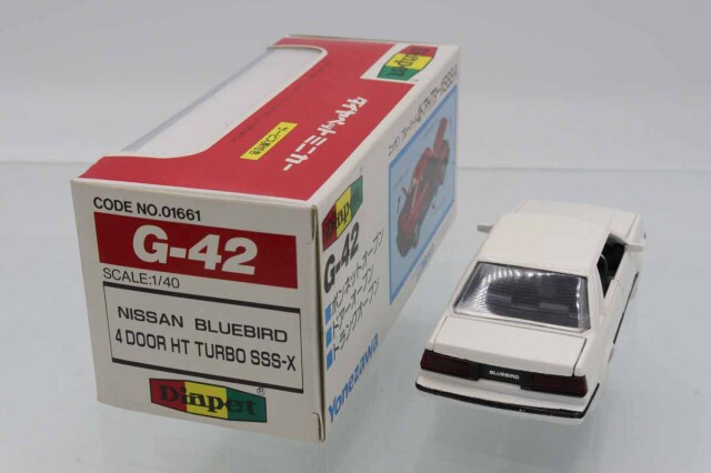 ミニカーショップ ケンボックス ダイヤペット☆G-42☆日産ブルー