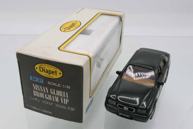 ダイヤペット米澤玩具２台セット　D119-プリンスグロリア　O-137シルビア ミニカーショップ ケンボックス ダイヤペット☆SV-31☆日産グロリア