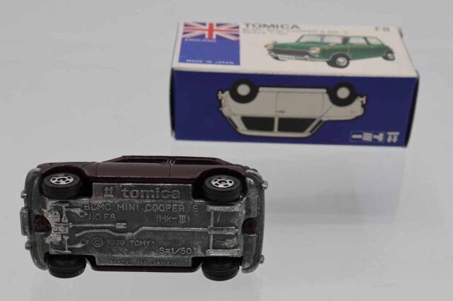 ミニカーショップ ケンボックス トミカ 青箱☆F8☆BLMCミニ