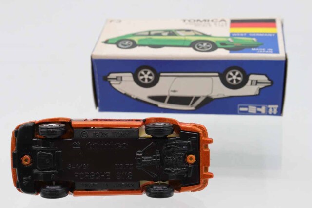 青箱トミカ F3 ポルシェ911S ミニカーショップ ケンボックス トミカ 青箱☆F3☆ポルシェ911S