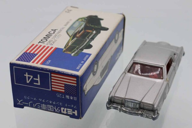 トミカ 青箱 フォード コンチネンタル マークV ミニカーショップ ケンボックス トミカ 青箱☆F4☆フォード