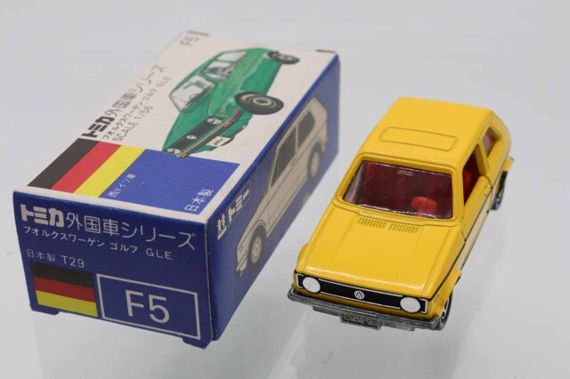 トミカ　フォルクスワーゲン　ゴルフ GLE 青箱F5 ミニカーショップ ケンボックス トミカ 青箱☆F5