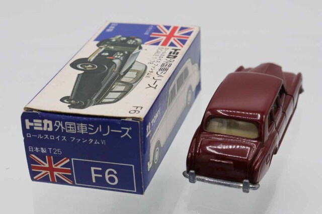 トミカ 日本製 青箱 F6-1 ロールスロイス ファンタムⅥ ワンダーランド特注 トミカ ロールスロイス ファンタムⅥ F6-1-5 日本製 青箱 青メタ