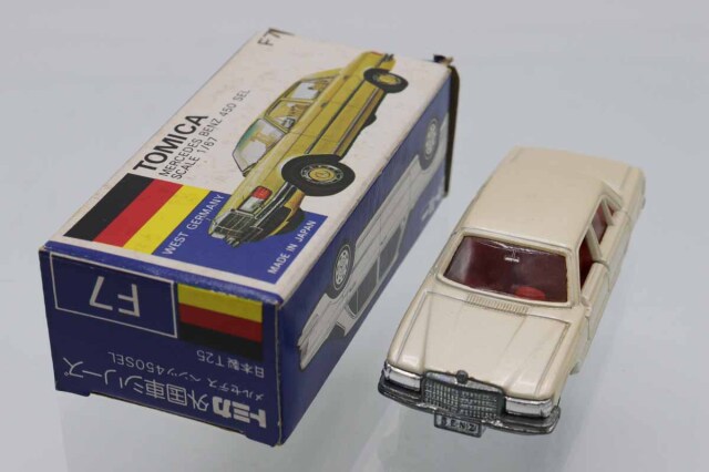 ミニカーショップ ケンボックス トミカ 青箱☆F7☆メルセデスベンツ450