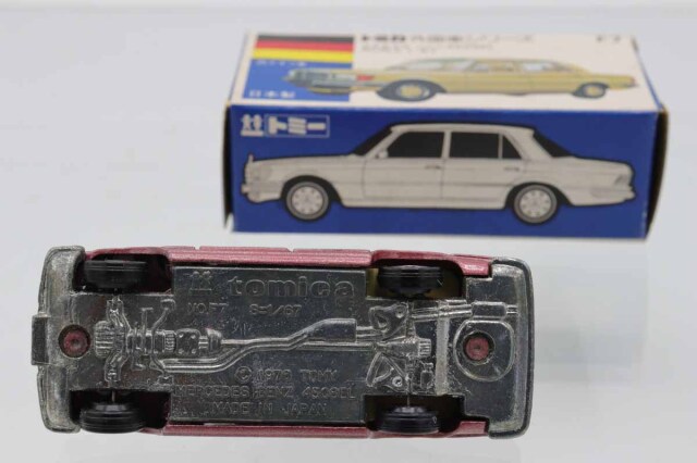 トミカ 青箱 メルセデスベンツ 450 SEL ポリスカー 高島屋特注 日本製 青箱 高島屋 特注 トミカ F24-1-4 メルセデスベンツ 450SEL 静岡