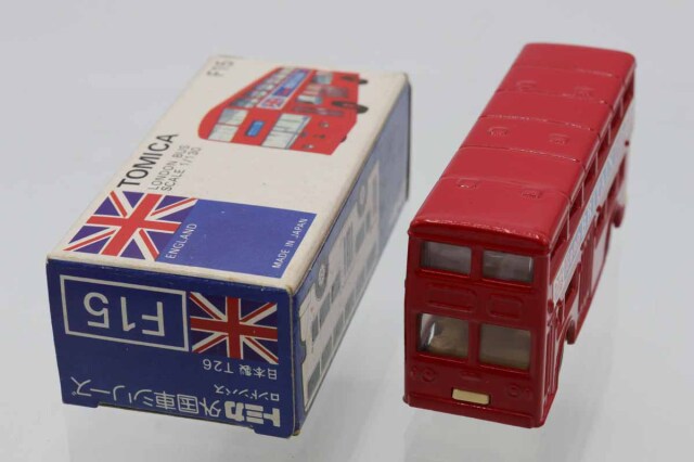 トミカ日本製 ロンドンバスF15 青箱 6台セット トミカ日本製 ロンドンバスF15 青箱 6台セット おもちゃ