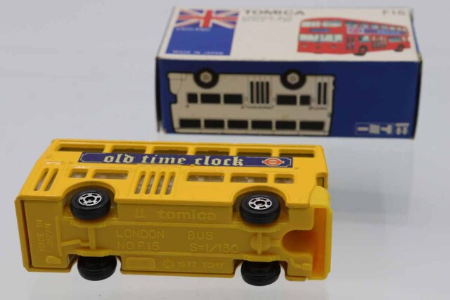 ミニカーショップ ケンボックス トミカ 青箱☆F15☆ロンドンバス (OLD