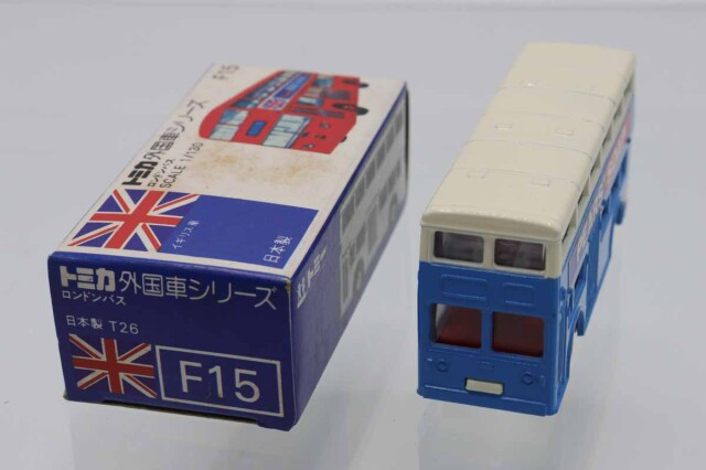 ミニカーショップ ケンボックス トミカ 青箱☆F15☆ロンドンバス