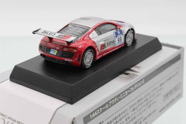 ミニカーショップ ケンボックス 京商アウディR8 LMS #99 ※箱少ヨレ