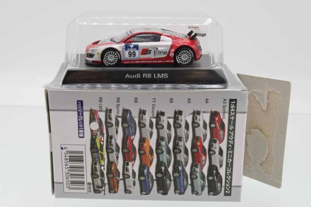ミニカーショップ ケンボックス 京商アウディR8 LMS #99 ※箱少ヨレ