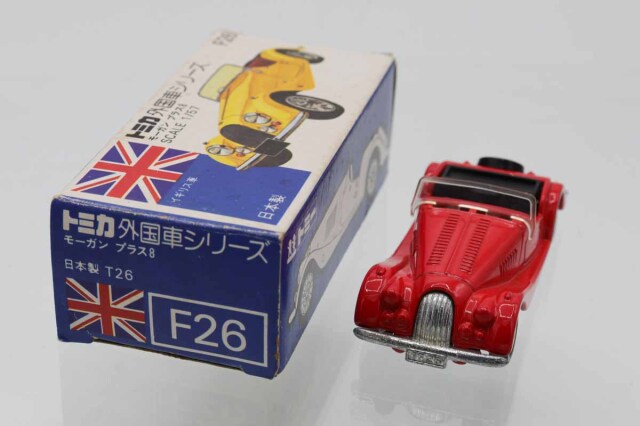 ミニカーショップ ケンボックス トミカ 青箱☆F26☆モーガン