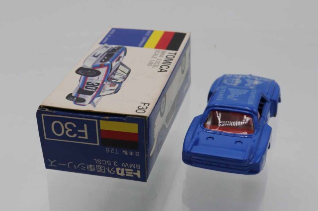 ミニカーショップ ケンボックス トミカ 青箱☆F30☆BMW3.5CSL(青