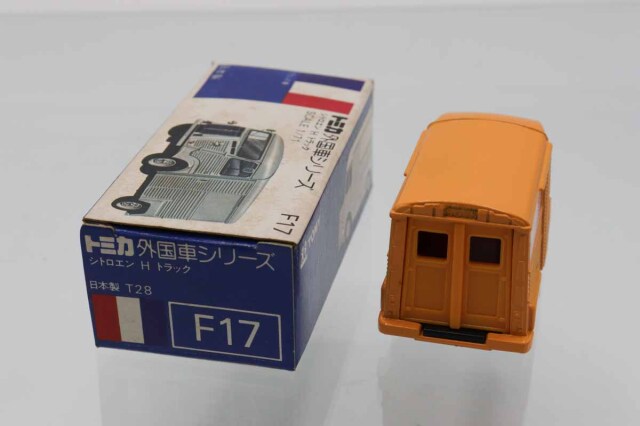 トミカ 青箱 No.F44 シトロエン Hトラック ポリスカー 日本製