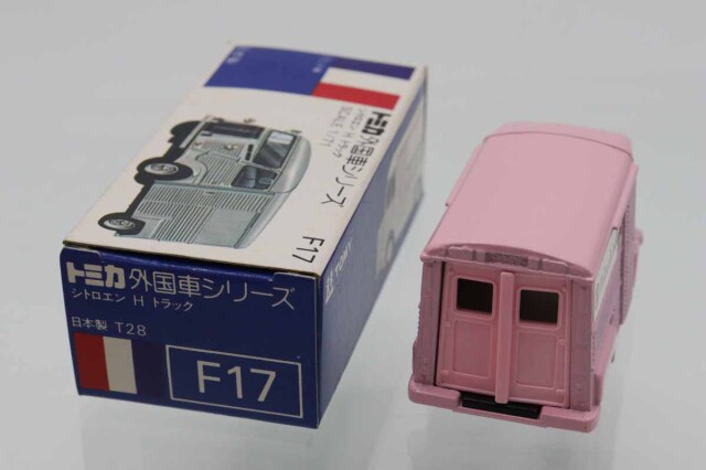 トミカ シトロエン H トラック ピンク ミニカー□トミカ□シトロエンHトラック□ピンク色□高島屋特注