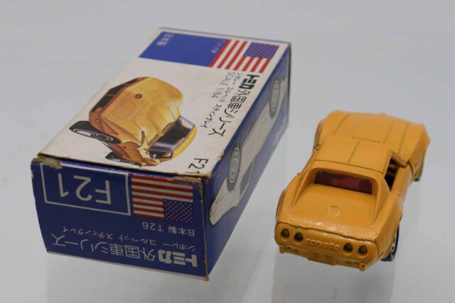 ミニカーショップ ケンボックス トミカ 青箱☆F21☆シボレー