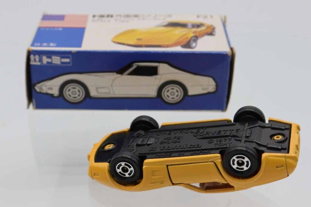 ミニカーショップ ケンボックス トミカ 青箱☆F21☆シボレーコルベット